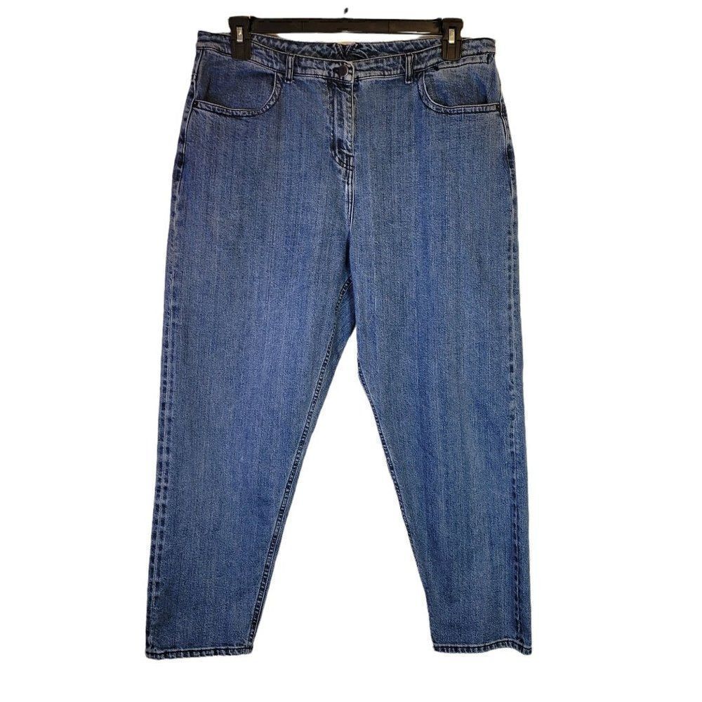 Poetry Tapered Leg Denim Jeans (Size 14)